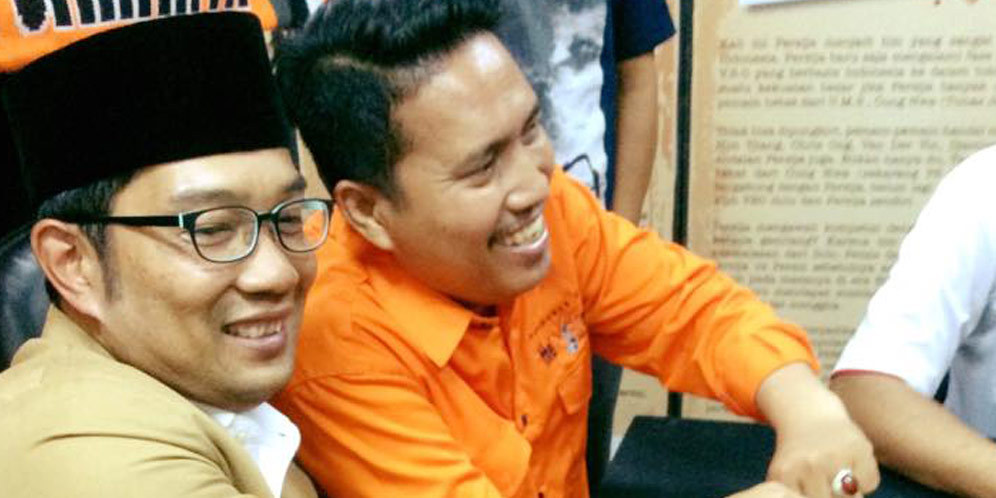 Jelang Final, Ridwan Kamil Sempatkan Temui The Jak