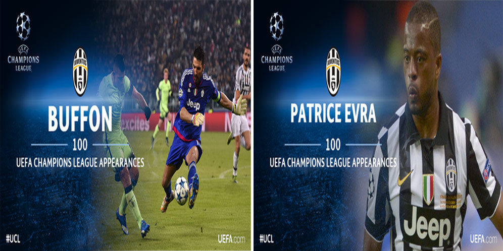 Buffon dan Evra 'Seabad' di Liga Champions Buffon dan Evra 'Seabad' di Liga Champions