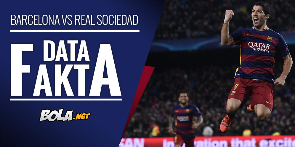 Data dan Fakta La Liga: Barcelona vs Real Sociedad Data dan Fakta La Liga: Barcelona vs Real Sociedad
