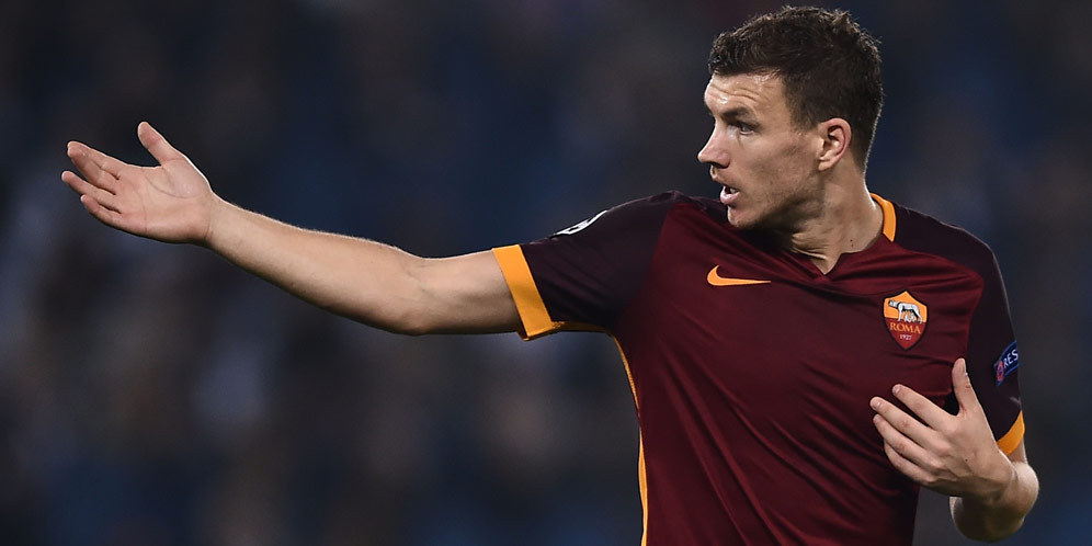 Banding Ditolak, Dzeko Absen Lawan Milan Banding Ditolak, Dzeko Absen Lawan Milan