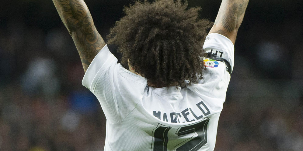 Dibantai Barca, Marcelo Minta Maaf pada Madridista Dibantai Barca, Marcelo Minta Maaf pada Madridista