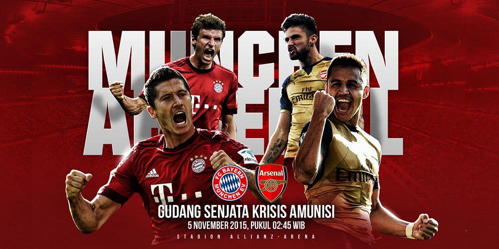 Prediksi Bayern Munchen vs Arsenal 5 November 2015 Prediksi Bayern Munchen vs Arsenal 5 November 2015