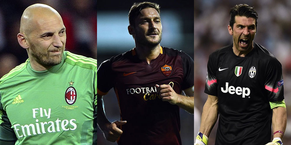 Pemain Paling Loyal di Serie A Pemain Paling Loyal di Serie A