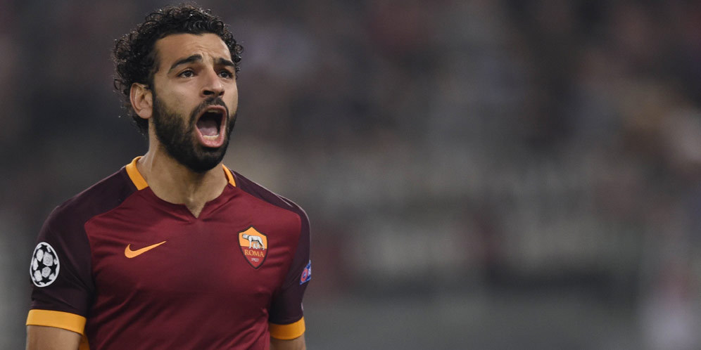 Mohamed Salah Ciptakan Gol Tercepat Roma Mohamed Salah Ciptakan Gol Tercepat Roma