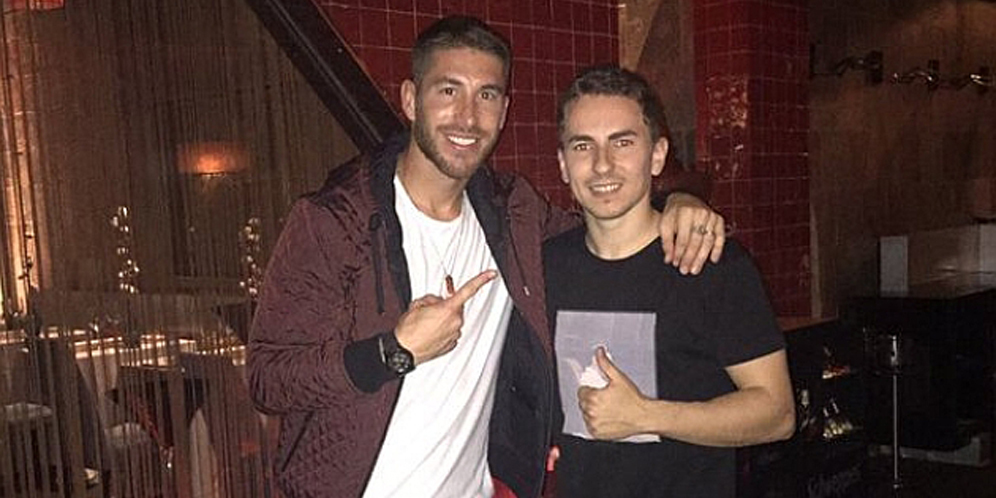 Sergio Ramos Dukung Jorge Lorenzo Juara Dunia Sergio Ramos Dukung Jorge Lorenzo Juara Dunia