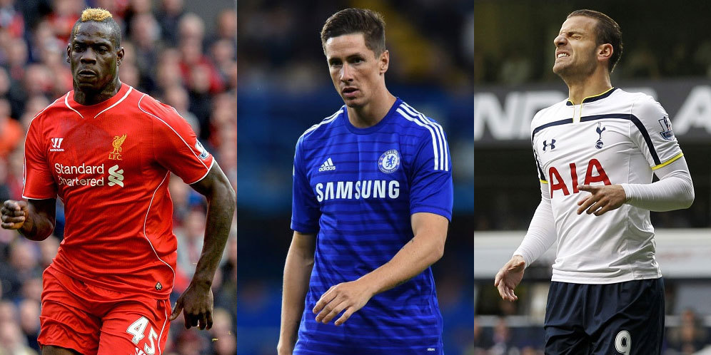 Striker Terburuk di Klub Elit Premier League