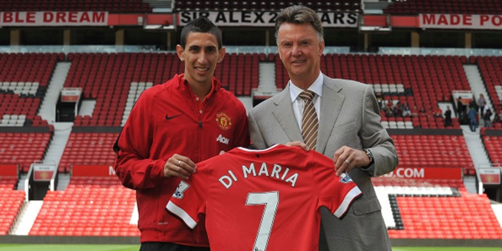 Di Maria Salahkan Louis van Gaal Kegagalannya di MU Di Maria Salahkan Louis van Gaal Kegagalannya di MU
