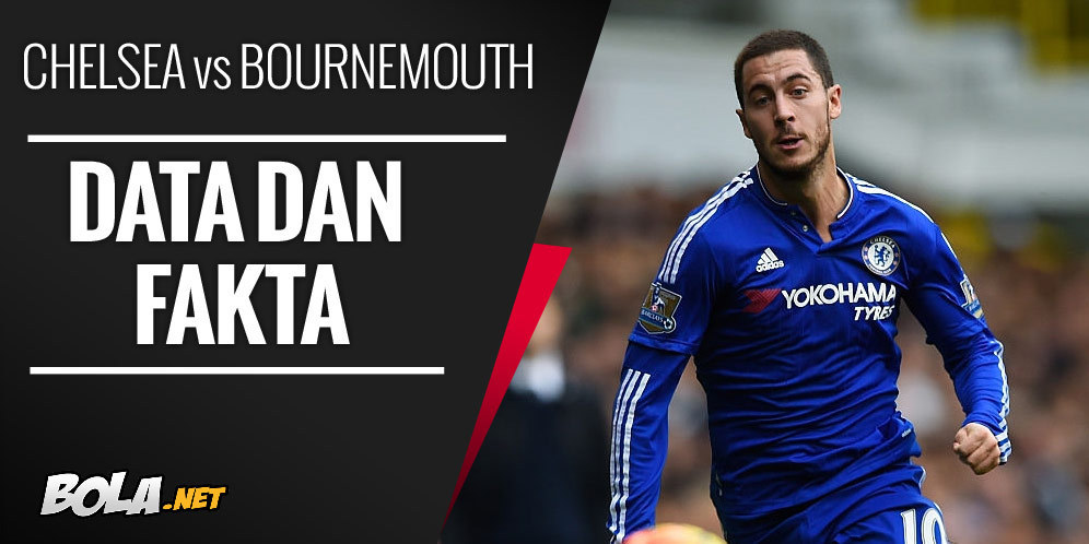 Data dan Fakta Premier League: Chelsea vs Bournemouth Data dan Fakta Premier League: Chelsea vs Bournemouth