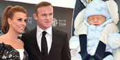 Inilah Penampakan Kit, Putra Ketiga Rooney yang Baru Lahir