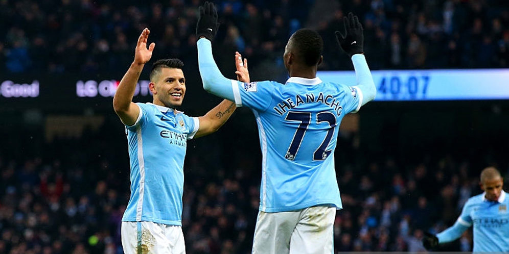 Iheanacho: Tak Ada Tekanan Bermain bersama Aguero Iheanacho: Tak Ada Tekanan Bermain bersama Aguero
