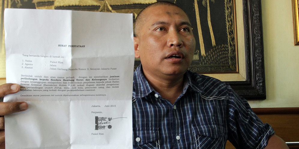 La Nyalla Tidak Terlibat Match Fixing La Nyalla Tidak Terlibat Match Fixing