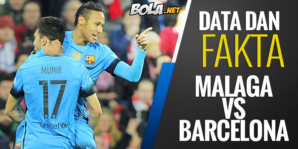 Data dan Fakta La Liga: Malaga vs Barcelona