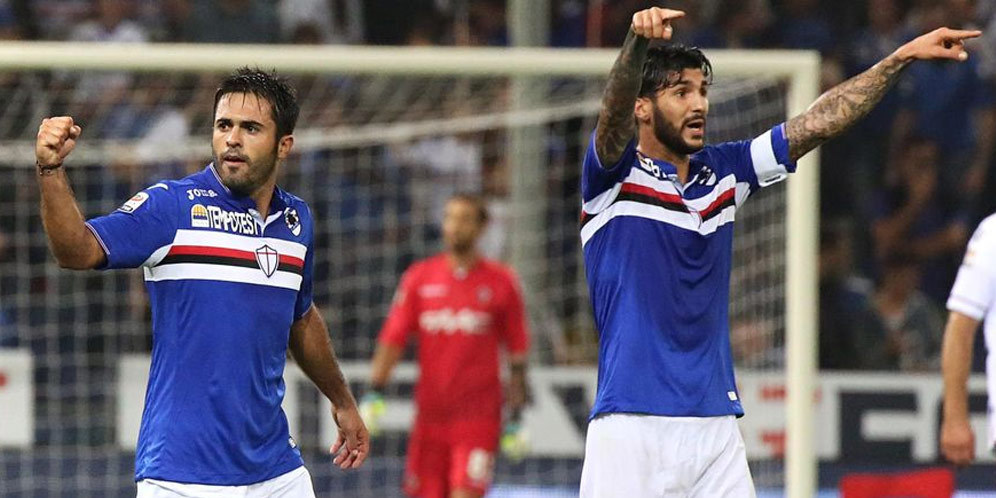 Sampdoria: Inter Mau Eder dan Soriano Sampdoria: Inter Mau Eder dan Soriano
