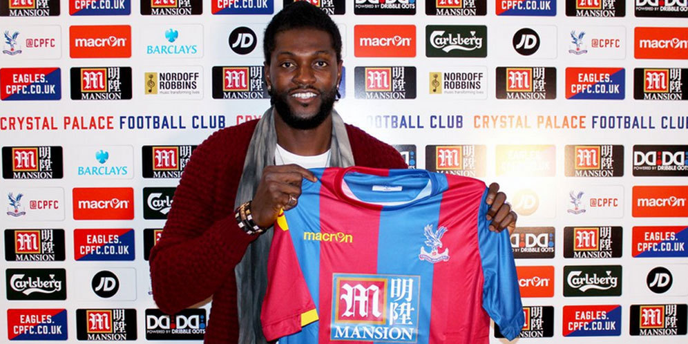 Adebayor Resmi Gabung Crystal Palace Adebayor Resmi Gabung Crystal Palace