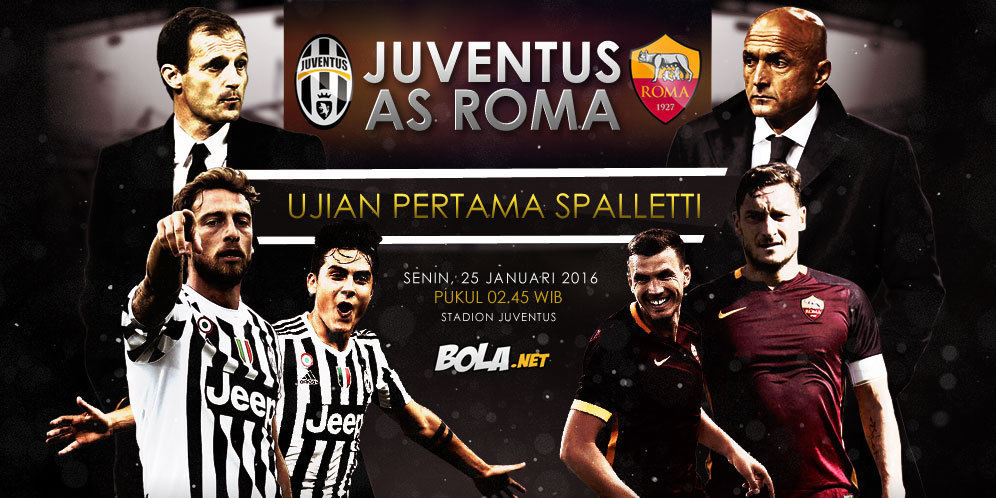 Prediksi Juventus vs AS Roma 25 Januari 2016 Prediksi Juventus vs AS Roma 25 Januari 2016
