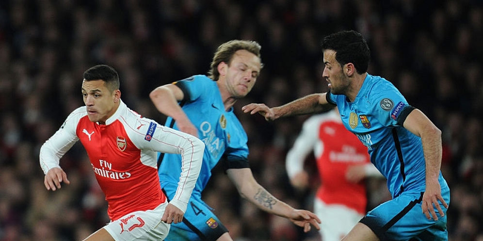Busquets Tunjukkan Kesalahan Strategi Arsenal Busquets Tunjukkan Kesalahan Strategi Arsenal