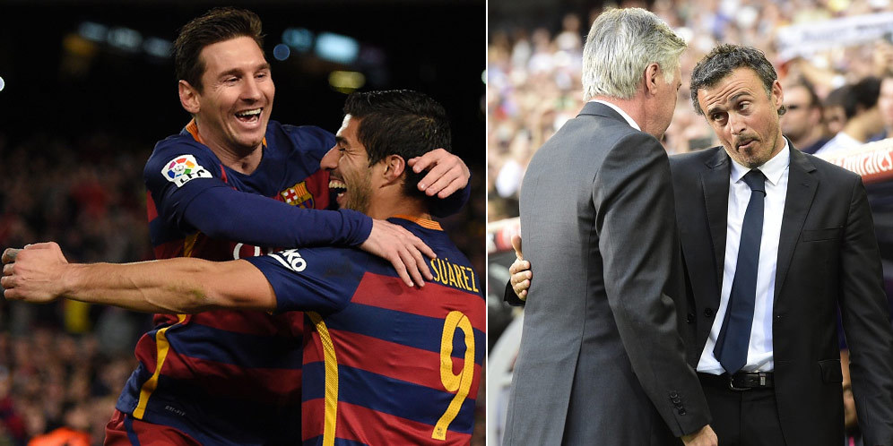 Barcelona Enrique Samai Rekor Madrid Ancelotti