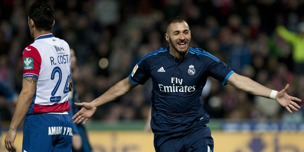 Benzema 'Paling Suka' Granada Benzema 'Paling Suka' Granada