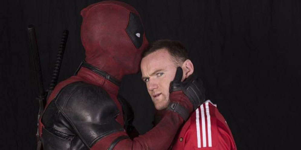 Ketika Deadpool Cium Kening Rooney Ketika Deadpool Cium Kening Rooney