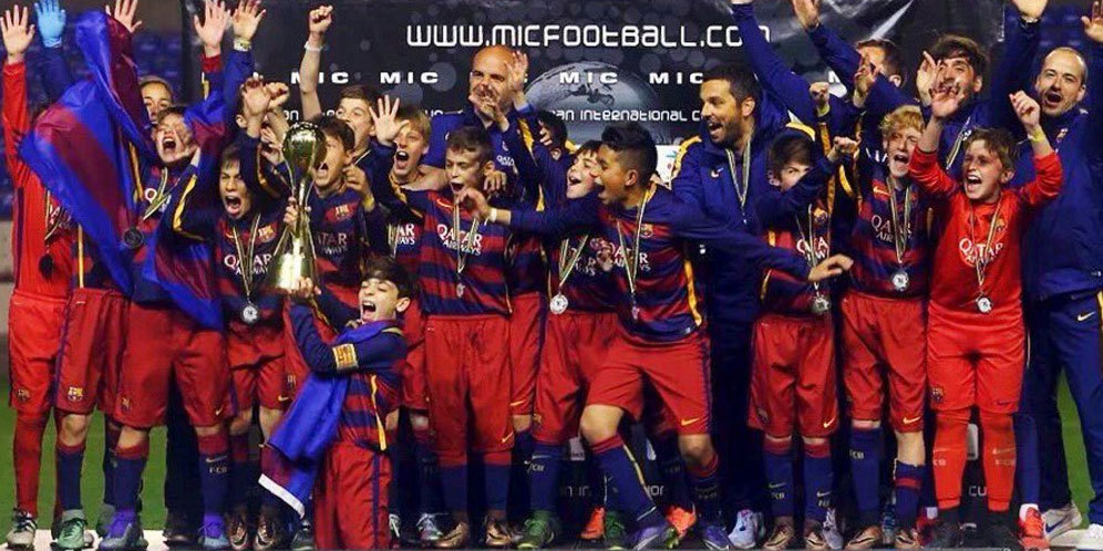 Tim Senior Gagal, 14 Tim Junior Barca Malah Juara Liga Tim Senior Gagal, 14 Tim Junior Barca Malah Juara Liga