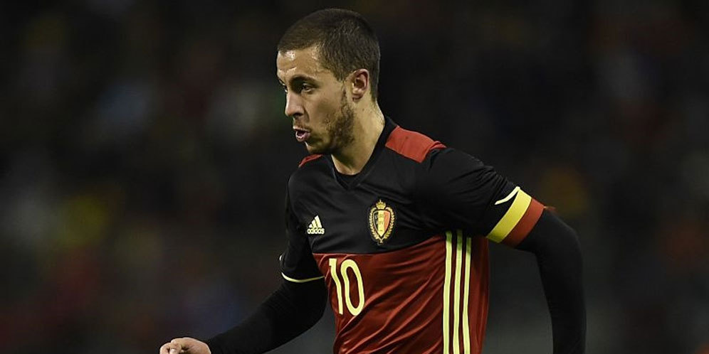 Gantikan Kompany, Hazard Pimpin Belgia di Euro 2016