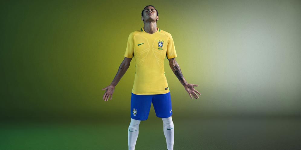 Detail Jersey Home dan Away Brasil Untuk Copa America