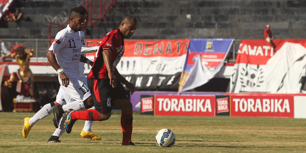 Bali United Imbangi Persipura Jayapura di Stadion Mandala Bali United Imbangi Persipura Jayapura di Stadion Mandala