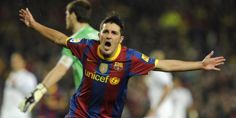 David Villa Tak Sarankan Alcacer Gabung Barcelona David Villa Tak Sarankan Alcacer Gabung Barcelona