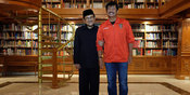 Tim Pelatih Bali United Kunjungi BJ Habibie