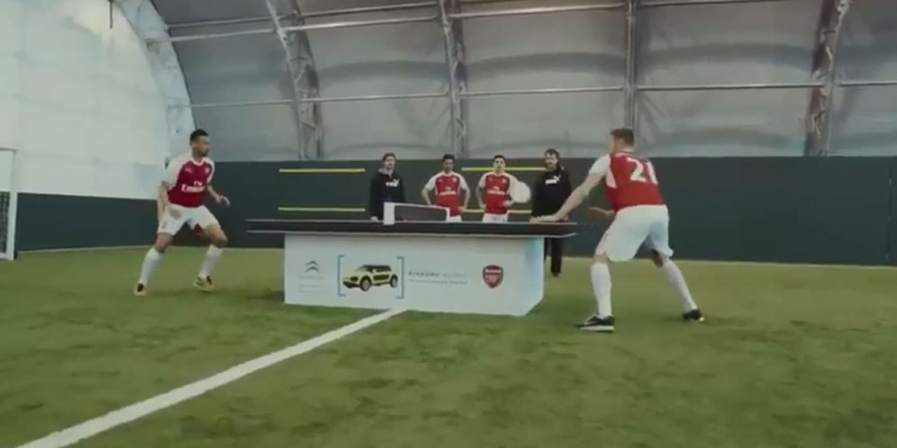 Empat Bintang Arsenal Main Olahraga Aneh, Siapa Juaranya?