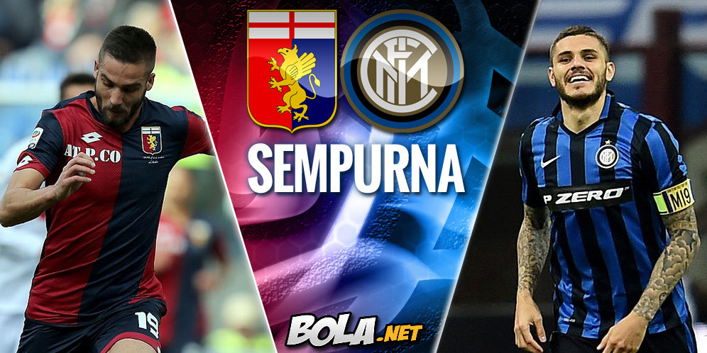 Data dan Fakta Serie A: Genoa vs Inter Milan Data dan Fakta Serie A: Genoa vs Inter Milan