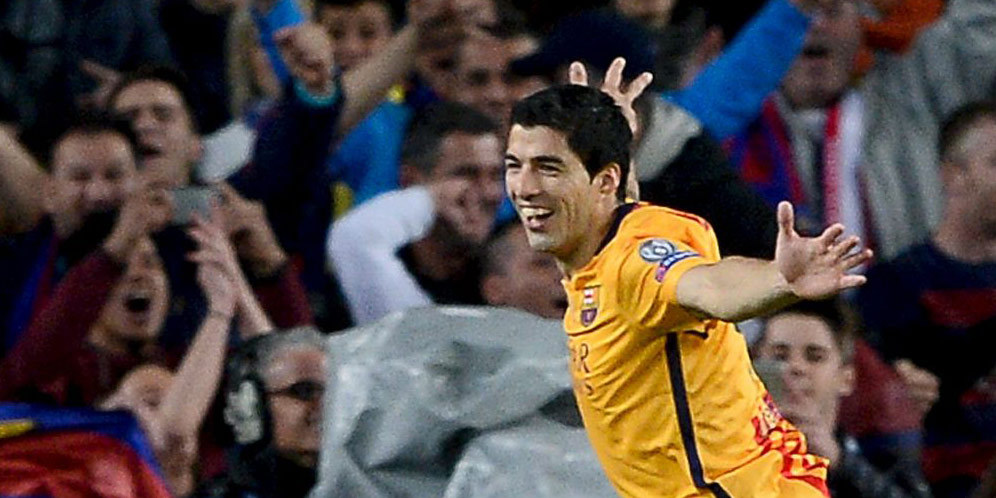 Suarez Tercepat ke-4 Ukir 16 Gol Liga Champions Suarez Tercepat ke-4 Ukir 16 Gol Liga Champions