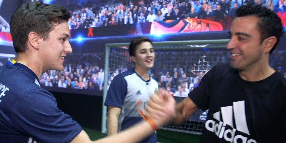 Si Kembar Swedia Ini Sukses Bikin Xavi Terkesima