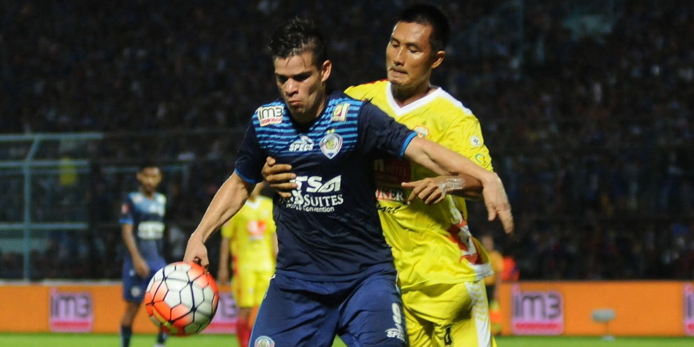 Kembali Cetak Gol, Legiun Asing Arema Cronus Ini Bahagia Kembali Cetak Gol, Legiun Asing Arema Cronus Ini Bahagia