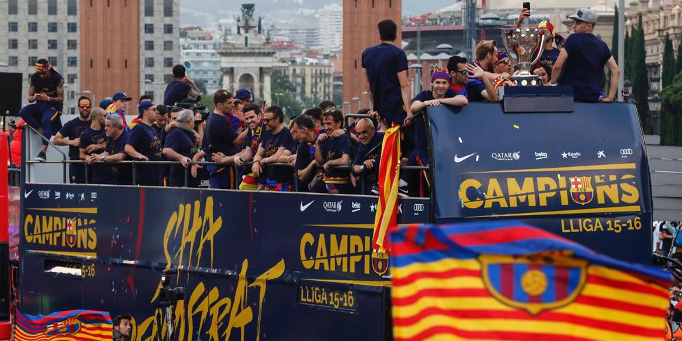 Bendera Catalan Dilarang, Barcelona Berang Bendera Catalan Dilarang, Barcelona Berang