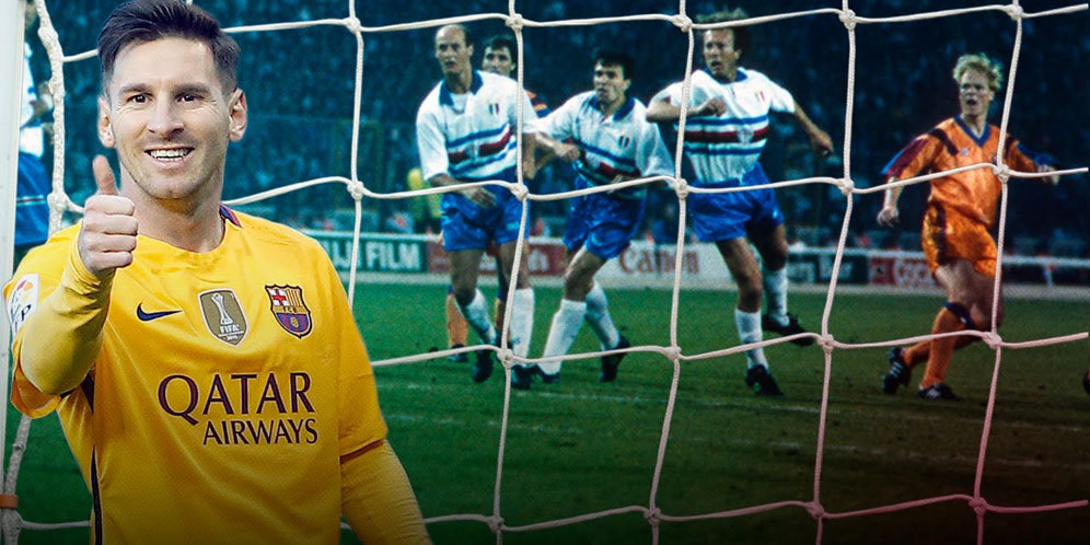 Barca Bandingkan Jurus Free Kick Messi dengan Ronald Koeman