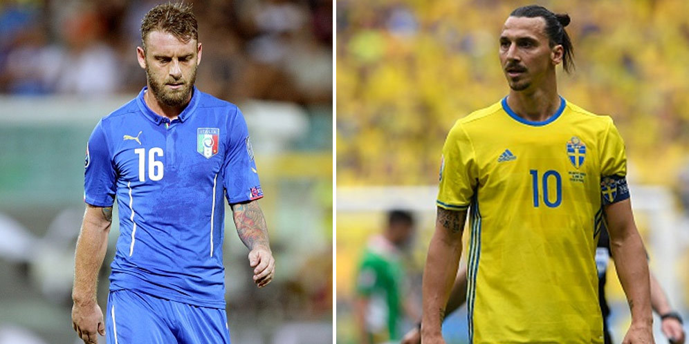 De Rossi: Kami Sedikit Takut Pada Ibrahimovic De Rossi: Kami Sedikit Takut Pada Ibrahimovic
