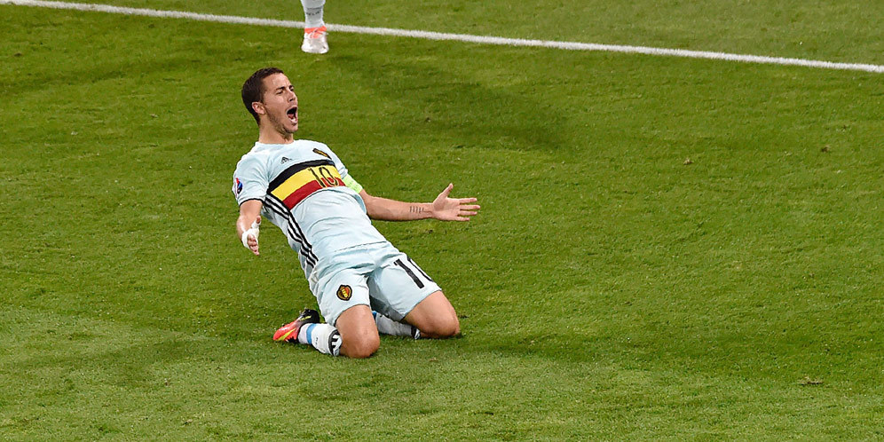 Sinclair: Hazard Sudah Luar Biasa Lawan Hungaria Sinclair: Hazard Sudah Luar Biasa Lawan Hungaria
