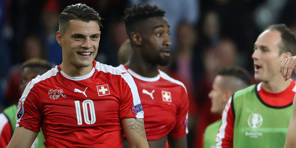 Gemilang Lawan Prancis, Xhaka Dipuji Eks Arsenal Gemilang Lawan Prancis, Xhaka Dipuji Eks Arsenal