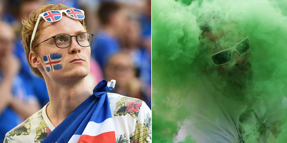 Galeri Foto Suporter: Islandia vs Hungaria (1-1) Galeri Foto Suporter: Islandia vs Hungaria (1-1)