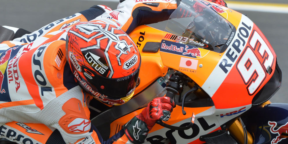 Sachsenring Mirip Dirt Track, Marc Marquez Bidik Podium Sachsenring Mirip Dirt Track, Marc Marquez Bidik Podium