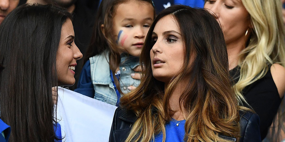 WAGs Les Bleus di Laga Prancis vs Swiss WAGs Les Bleus di Laga Prancis vs Swiss