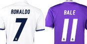 Font Modern di Jersey Real Madrid 2016/17 Font Modern di Jersey Real Madrid 2016/17