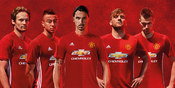 Manchester United Merilis Jersey Kandang 2016/17 Manchester United Merilis Jersey Kandang 2016/17