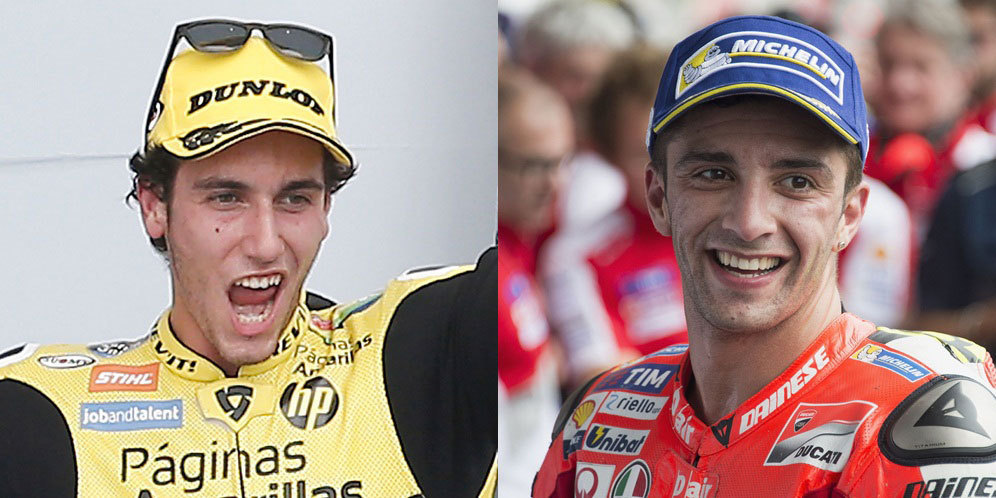 Alex Rins dan Andrea Iannone (c) AFP
