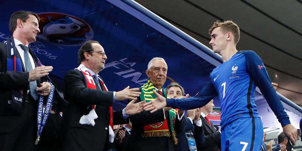 Griezmann Terbaik Euro Pertama Dari Tim 'Pecundang' Griezmann Terbaik Euro Pertama Dari Tim 'Pecundang'
