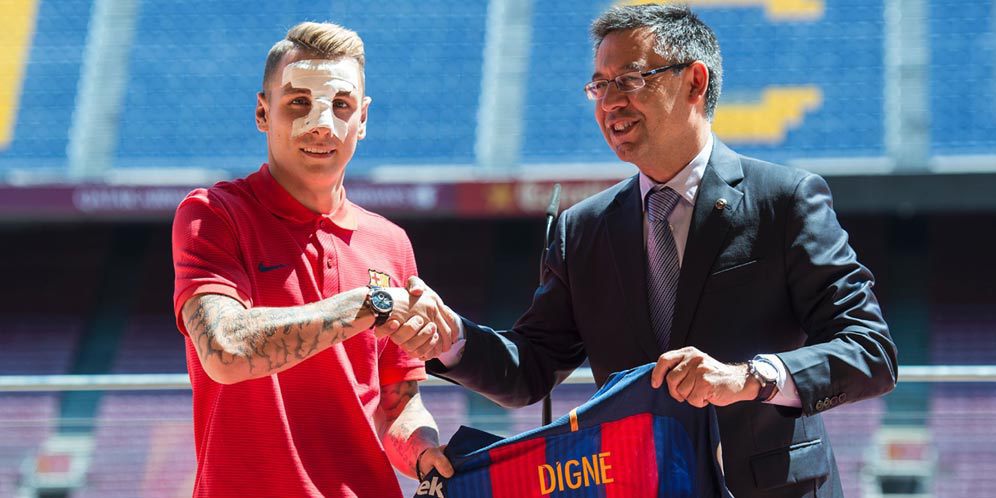 Digne: Saya Tak Ragu Gabung Barcelona
