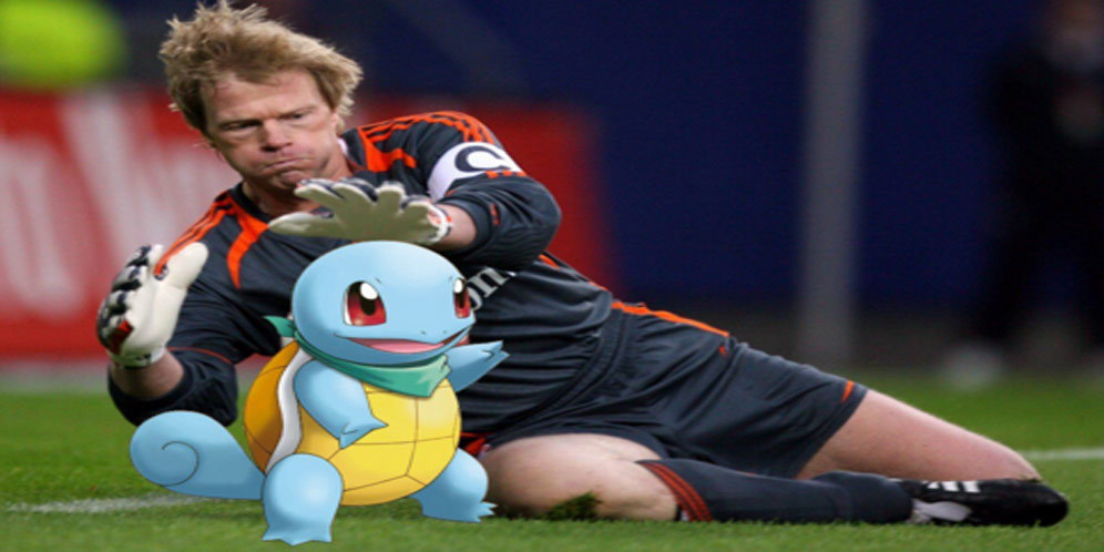 Oliver Kahn Juga Bisa Tangkap Pokemon Oliver Kahn Juga Bisa Tangkap Pokemon