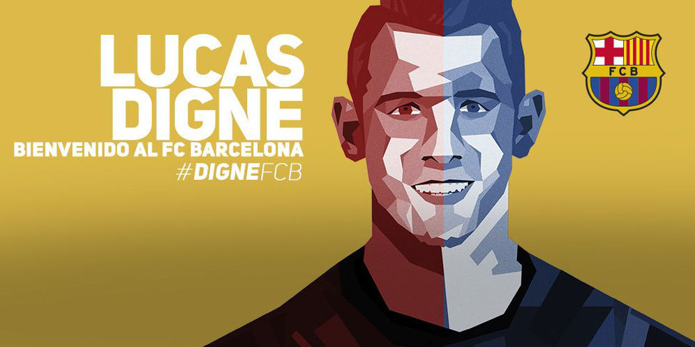 Lucas Digne Resmi Gabung Barcelona Lucas Digne Resmi Gabung Barcelona