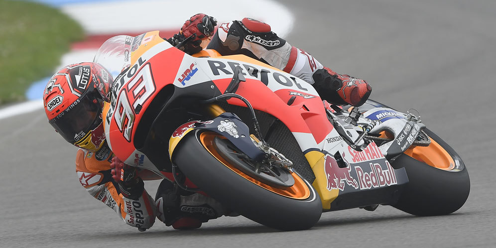 Honda Puji 'Kesabaran' Marquez di MotoGP Belanda Honda Puji 'Kesabaran' Marquez di MotoGP Belanda
